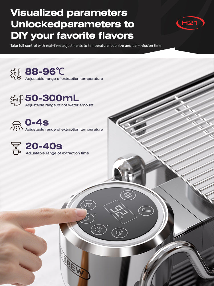 HiBREW H21 Espresso Machine – Professional - Gallery View 2