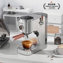 HiBREW H13 Dual Boiler Espresso Machine with Intuitive Touchscreen Silver - Gallery View 3