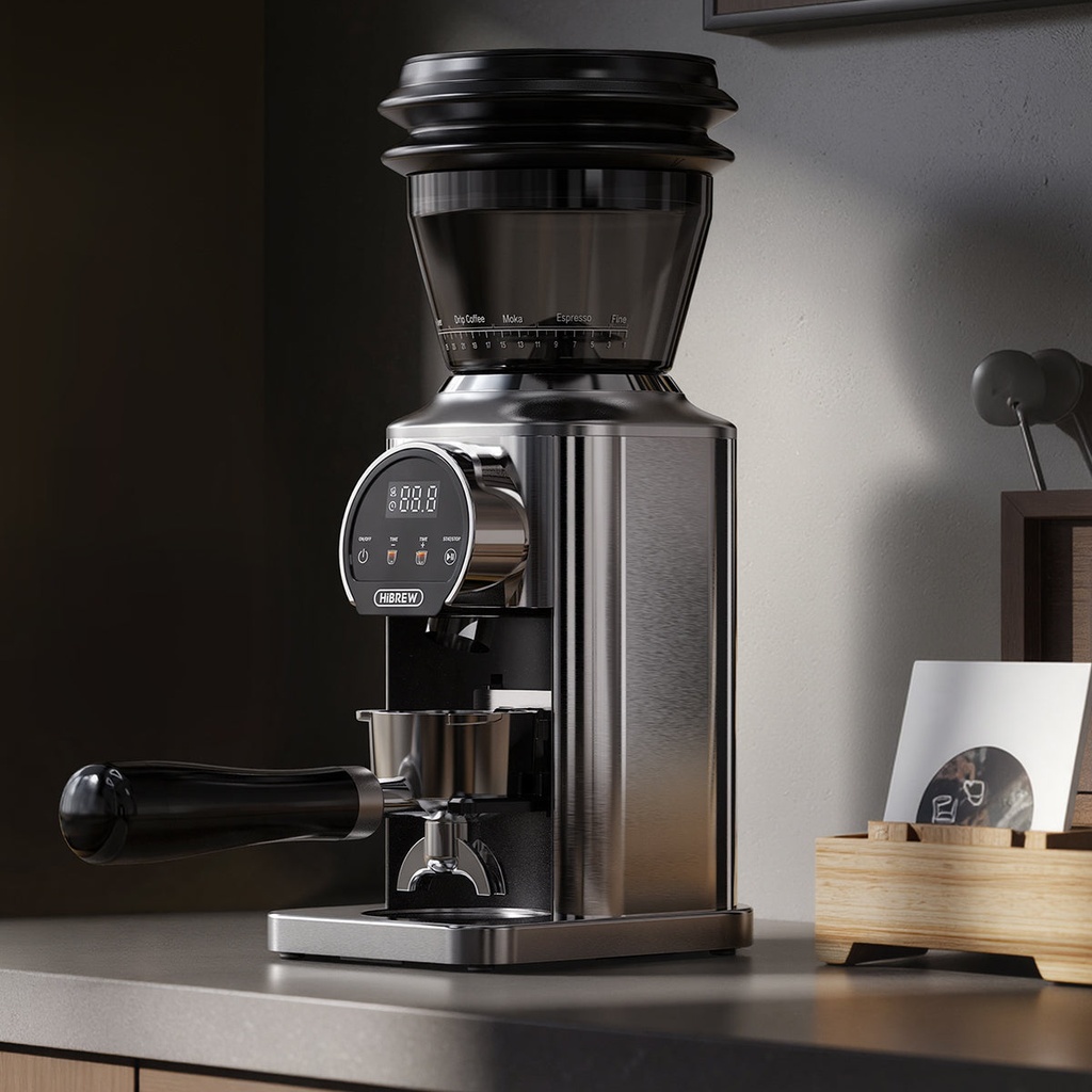 HiBREW G3 Plus: 31-Level Precision, Plasma Anti-Static, Smart Touchscreen Coffee Grinder - Gallery View 1