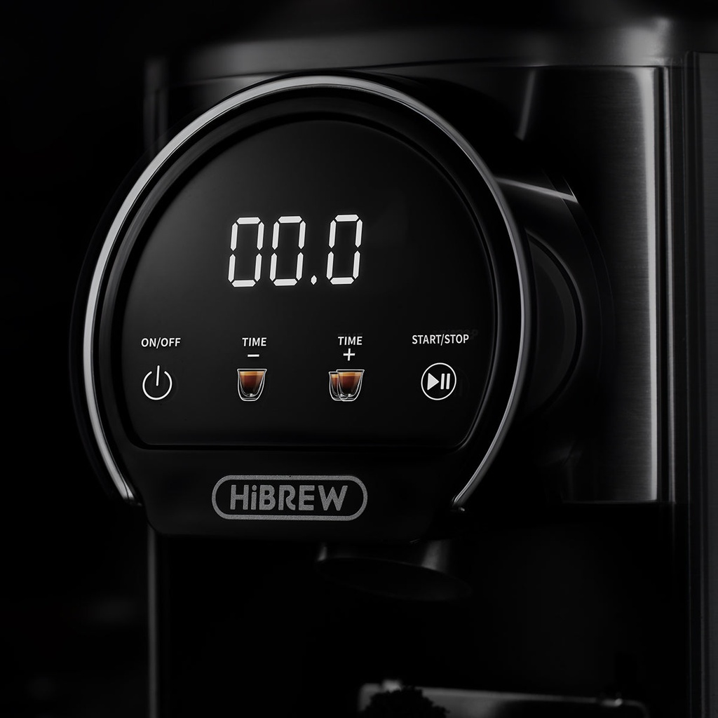 HiBREW G3 Plus: 31-Level Precision, Plasma Anti-Static, Smart Touchscreen Coffee Grinder - Gallery View 3