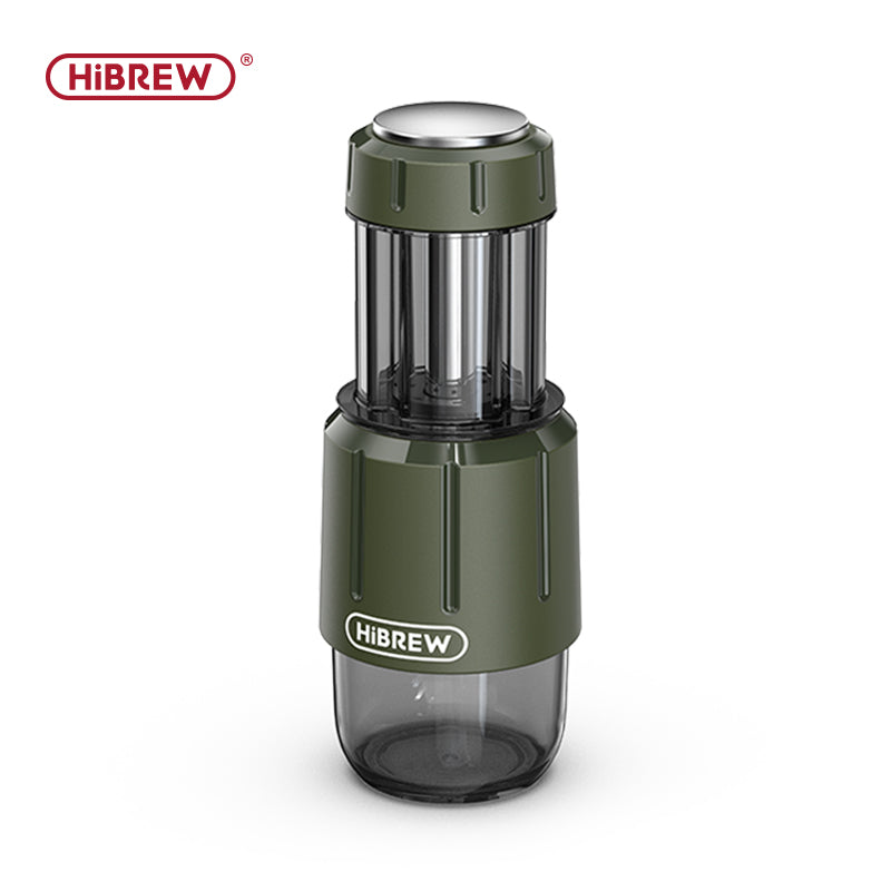[H4D] HiBREW H4D 2-in-1 Portable Espresso Maker For Capsule & Ground Hand-Press Brewer
