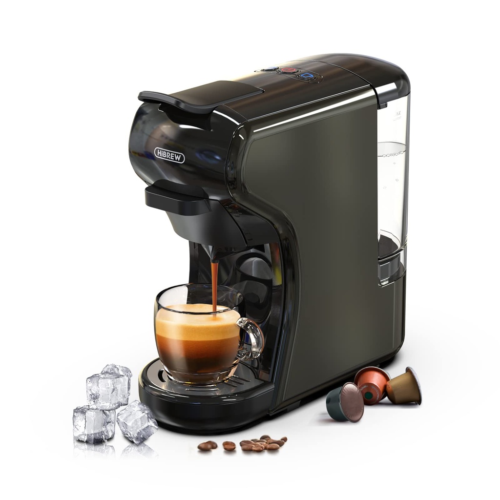 [H1AB] HiBREW H1A 4 in 1 Multiple Capsule Coffee Maker Black