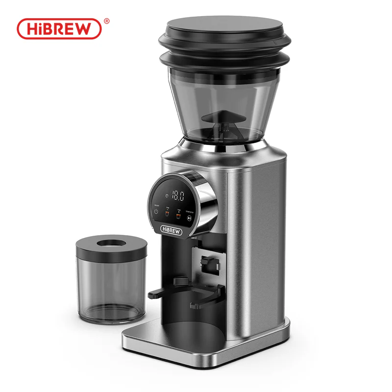 [g3p] HiBREW G3 Plus: 31-Level Precision, Plasma Anti-Static, Smart Touchscreen Coffee Grinder