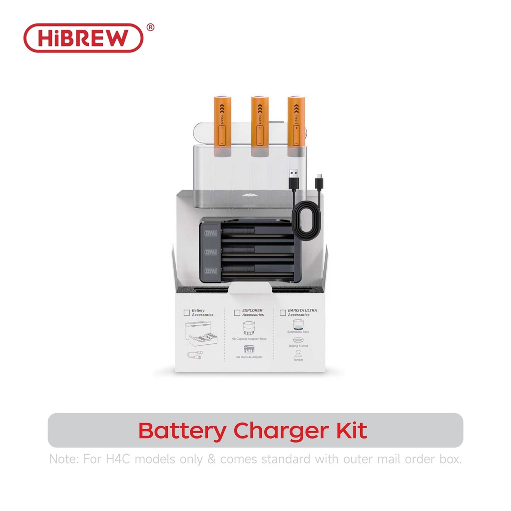 قاعدة شحن بطاريات HiBREW H4C